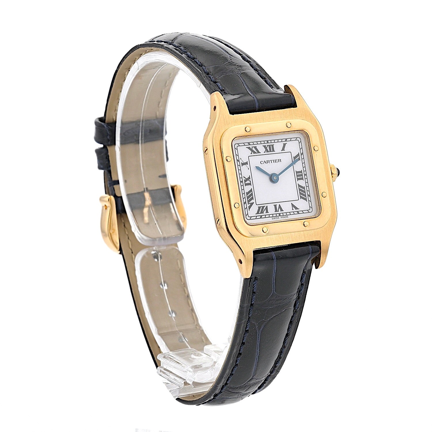 Cartier Santos Dumont, stehend rechts gedreht