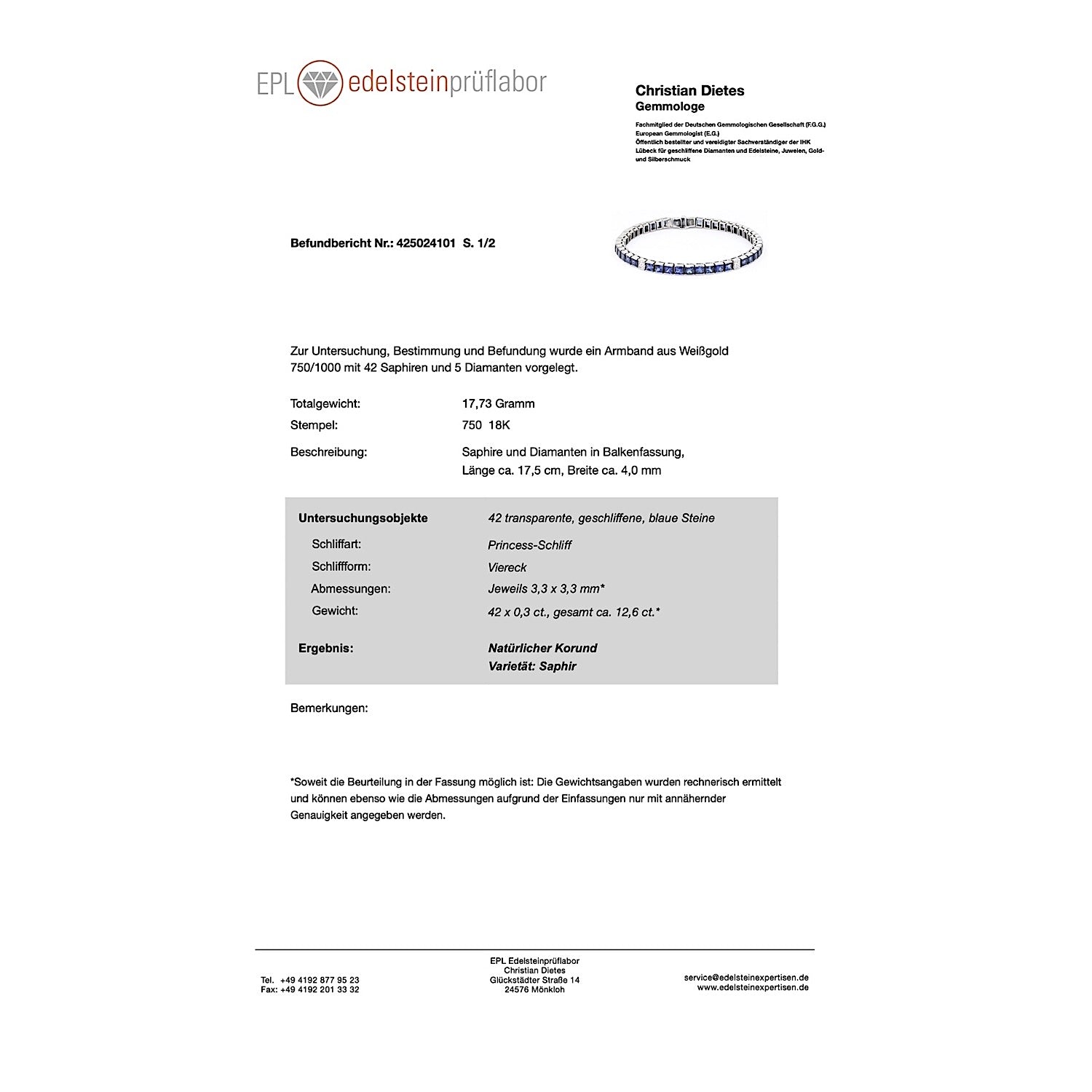 Befundbericht Teil 1
