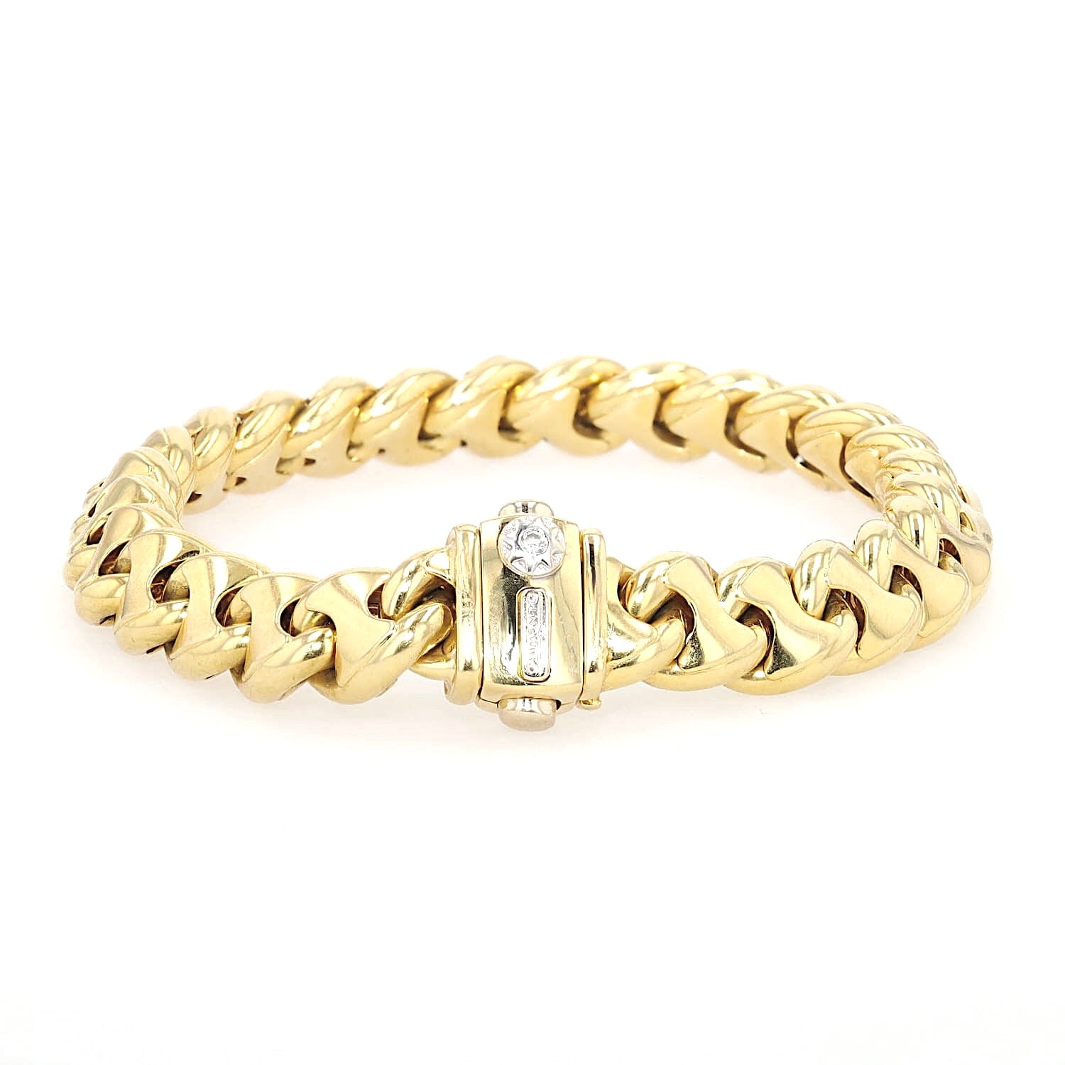 Chimento bracelet in 750 yellow gold with a brilliants