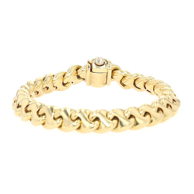 Chimento bracelet in 750 yellow gold with a brilliants