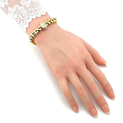 Chimento bracelet in 750 yellow gold with a brilliants